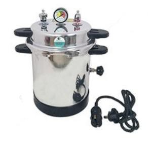 MHF 702 DENTAL AUTOCLAVE, PRESSURE COOKER TYPE, ELECTRIC, 10 LITERS